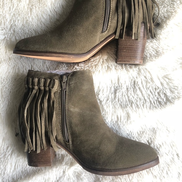 ASOS Suede Fringe Bootie - Picture 2 of 5